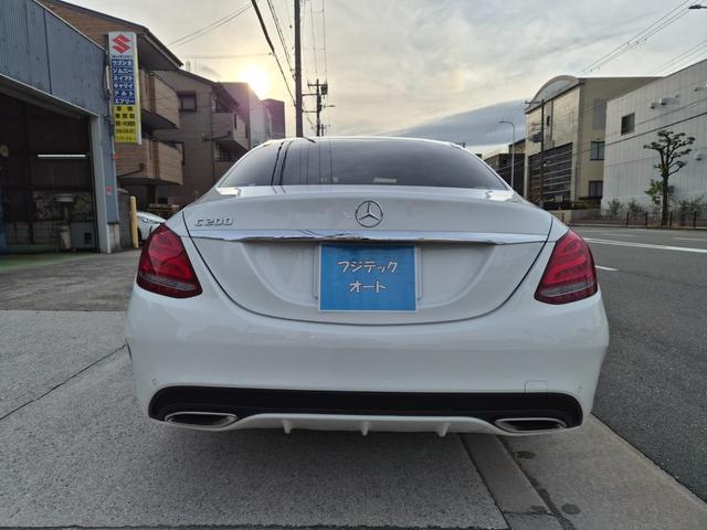 Cクラス C200アバンギャルド AMGライン 本革シート エアサス 純正ナビ フルセグTV Bカメラ HDD〜SSD化NOXセンサー交換済み ナビ最新更新済み パワーシート シートヒーター ドラレコ(7枚目)