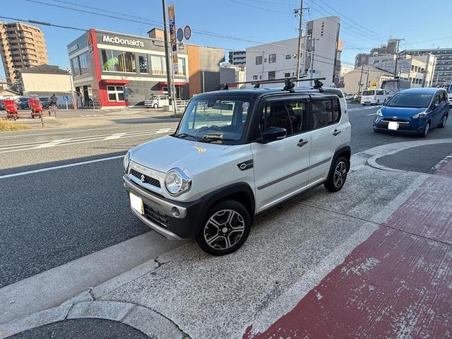 ハスラー Xターボ 4WDXターボ ダウンヒル機能 シートヒーター ツートンカラー ナビ バックカメラ ETC ルーフキャリア(2枚目)