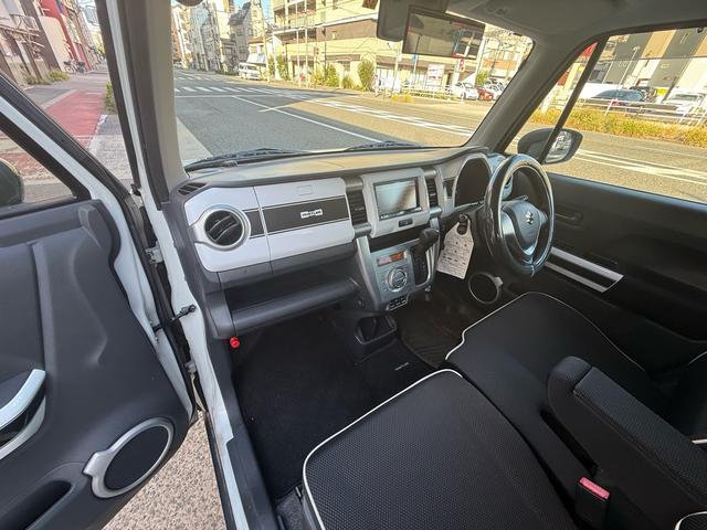 ハスラー Xターボ 4WDXターボ ダウンヒル機能 シートヒーター ツートンカラー ナビ バックカメラ ETC ルーフキャリア(11枚目)