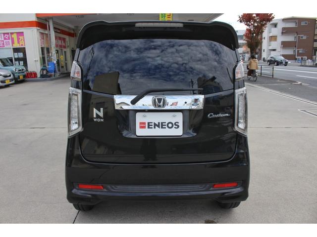 N-WGNカスタム G・ターボパッケージ ハーフレザーシート 純正ナビ Bカメラ ワンセグTV Bluetooth HID ETC クルコン スマートキー オートライト オートエアコン サイドエアバッグ ESC ABS 純正AW 電格ミラー(8枚目)