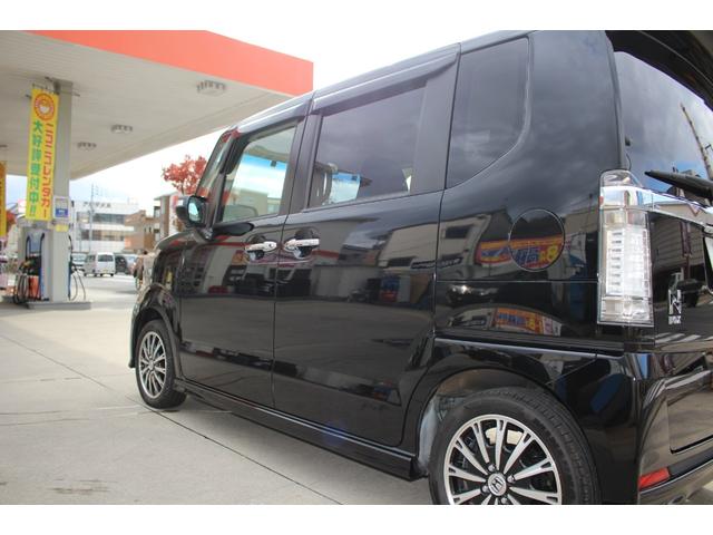 N-BOXカスタム G ターボSSパッケージ 純正ナビ Bカメラ 両側電動ドア HID ETC クルコン 盗難防止 スマートキー オートエアコン オートライト ESC ABS 純正AW 電格ミラー パワーウィンドウ 平成25年式(25枚目)