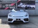 ７１８スパイダー ７１８スパイダー　新車並行　左Ｈ　６ＭＴ　スパイダークラシックインテリア　カーボンフルバケット　ＰＤＬＳ　サテンプラチナ純正２０インチＡＷ　シートヒーター　　電動可倒式ドアミラー　パークアシスタンス　アップルカープレイ（3枚目）