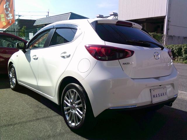 MAZDA2 15S 100周年特別記念車 衝突被害軽減ブレーキ ナビ/テレビ/CD/DVD USB/ブルートゥース 360度カメラ ETC レーダークルーズコントロール ハーフレザーシート シートヒータ ブラインドスポットモニタ 全国1年保証(6枚目)