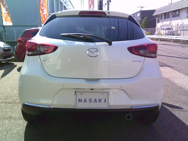 MAZDA2 15S 100周年特別記念車 衝突被害軽減ブレーキ ナビ/テレビ/CD/DVD USB/ブルートゥース 360度カメラ ETC レーダークルーズコントロール ハーフレザーシート シートヒータ ブラインドスポットモニタ 全国1年保証(7枚目)