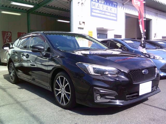 インプレッサスポーツ 2.0i-Lアイサイト ブラックレザーセレクション 8インチナビ CD/DVD ブルートゥース バックカメラ ETC2.0 追従式クルーズコントロール アクティブレーンキープ シートヒーター パワーシート LEDライナー(2枚目)