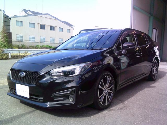 インプレッサスポーツ 2.0i-Lアイサイト ブラックレザーセレクション 8インチナビ CD/DVD ブルートゥース バックカメラ ETC2.0 追従式クルーズコントロール アクティブレーンキープ シートヒーター パワーシート LEDライナー(4枚目)