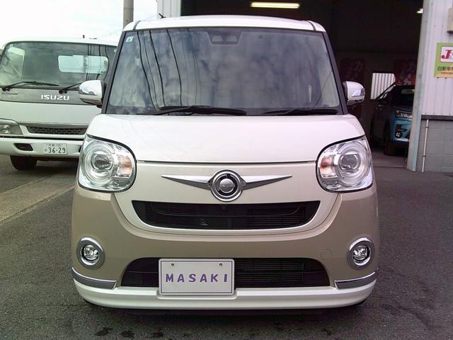 ムーヴキャンバス Gメイクアップリミテッド SAIII 衝突被害軽減ブレーキ 純正ナビ 地デジ/CD/DVD ブルートゥース パノラミックビューモニター ETC ドライブレコーダー LEDヘッドランプ LEDフォグランプ オートライト 全国1年保証(3枚目)