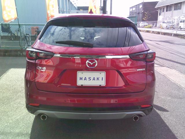 CX-8 XD グランドジャーニー iアクティブセンス TV/CD/DVD/BT/USB 360度カメラ ETC 後席モニター 4席シートヒーター レーダークルーズコントロール レーンキープ パーキングセンサ パワーバックドア 新車保証(7枚目)