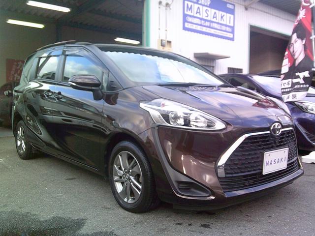 シエンタ ファンベースＧ　衝突被害軽減ブレーキ　純正ナビ　地デジ／ＣＤ　ブルートゥース　パノラミックビューモニター　ＥＴＣ　スマートキー　両側電動スライドドア　オート格納ミラー　純正アルミホイール　全国１年保証（2枚目）