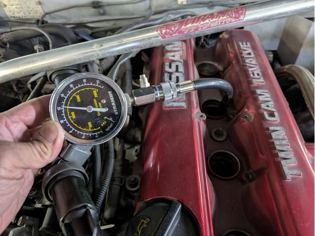 シルビア Ｋ’ｓ　クラブセレクション　ＳＲ２０ＤＥＴターボ５ＭＴ　社外ＬＳＤ　サンルーフ　Ｔ５１７タービン　エキマニ　ニスモインジェクター　Ｚ３２エアフロ　ＨＰＩインタークーラー　ＨＰＩアルミラジエーター　エレメント移動式オイルクーラー（8枚目）