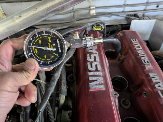 シルビア Ｋ’ｓ　クラブセレクション　ＳＲ２０ＤＥＴターボ５ＭＴ　社外ＬＳＤ　サンルーフ　Ｔ５１７タービン　エキマニ　ニスモインジェクター　Ｚ３２エアフロ　ＨＰＩインタークーラー　ＨＰＩアルミラジエーター　エレメント移動式オイルクーラー（9枚目）