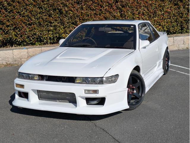 シルビア Ｋ’ｓ　クラブセレクション　ＳＲ２０ＤＥＴターボ５ＭＴ　社外ＬＳＤ　サンルーフ　Ｔ５１７タービン　エキマニ　ニスモインジェクター　Ｚ３２エアフロ　ＨＰＩインタークーラー　ＨＰＩアルミラジエーター　エレメント移動式オイルクーラー（80枚目）