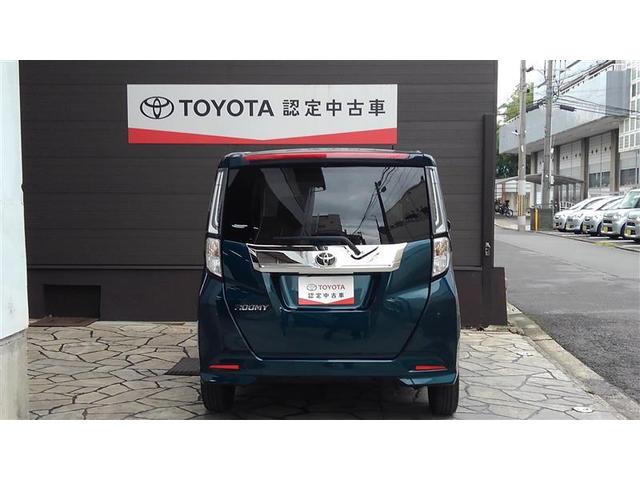 ルーミー カスタムG アイドリング 両側電動SD LEDヘット バックビューモニター 衝突回避ブレーキ TV フルフラット 地デジ スマートキー クルーズコントロール ETC ドライブレコーダー 1オーナー オートエアコン(6枚目)