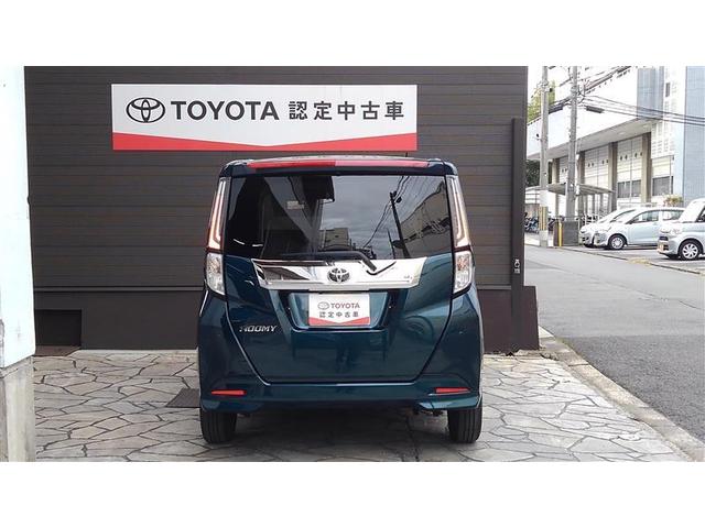 ルーミー カスタムG アイドリング 両側電動SD LEDヘット バックビューモニター 衝突回避ブレーキ フルフラット 地デジ スマートキー メモリナビ クルーズコントロール DVD ETC ドライブレコーダー 1オーナー(6枚目)