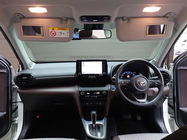 ヤリスクロス ハイブリッドZ ドライブレコーダ インテリジェントキー アルミホイル LEDライト リアカメラ ナビ クルーズコントロール 横滑り防止システム メモリーナビゲーション 電動シ-ト パワステ オートエアコン キーフリー(8枚目)