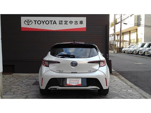 カローラスポーツ ハイブリッドＧ　Ｚ　衝突被害軽減Ｓ　Ｂモニ　地デジＴＶ　盗難防止装置　ＬＥＤライト　ナビ＆ＴＶ　オートクルーズコントロール　半革シート　メモリ－ナビ　ドライブレコーダー　１オーナー　アルミホイール　スマートキ－　ＡＢＳ（6枚目）