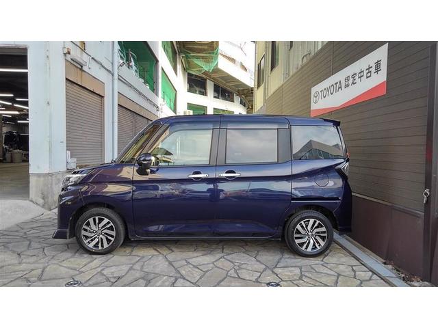 ルーミー カスタムG アイドリング 両側電動SD LEDヘット バックビューモニター 衝突回避ブレーキ フルフラット 地デジ スマートキー メモリナビ クルーズコントロール DVD ETC 1オーナー オートエアコン PW(4枚目)