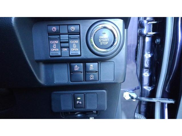 ルーミー カスタムG アイドリング 両側電動SD LEDヘット バックビューモニター 衝突回避ブレーキ フルフラット 地デジ スマートキー メモリナビ クルーズコントロール DVD ETC 1オーナー オートエアコン PW(17枚目)