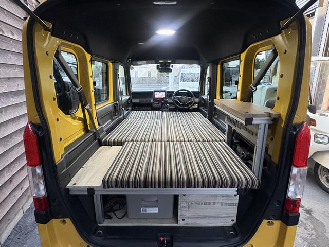 車中泊やクルマ旅に便利な機能が付いた仕様になってます☆