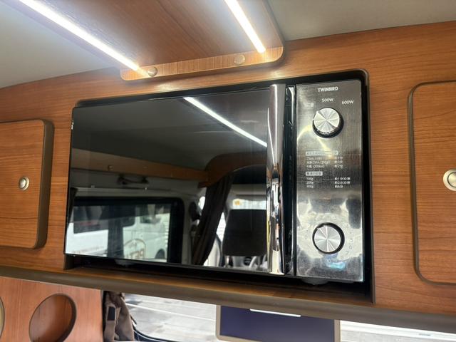 ポータブル電子レンジ！　温かいお食事が可能です☆