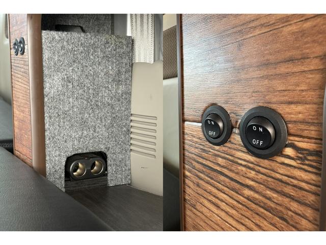 １２Ｖ電源（２個）・スイッチ！