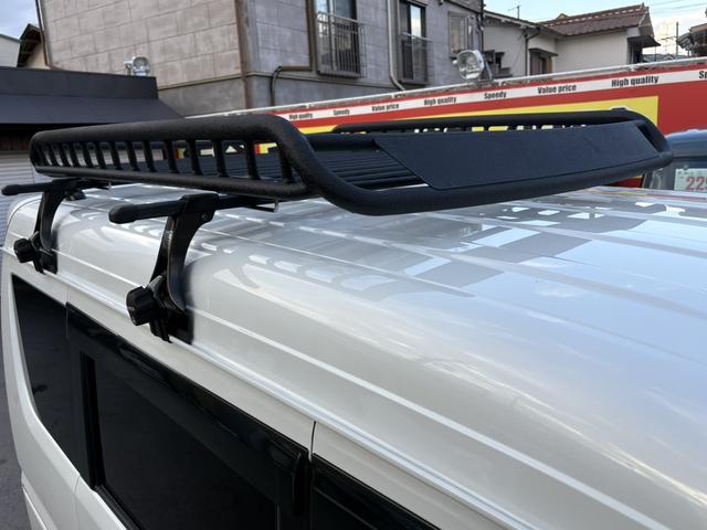 エブリイワゴン ＰＺターボ　ｐｌｕｓｌｉｎｅ仕様　フロントバンパー・リアバンパー・リフトアップ・ＨＩＧＨＳＴＹＬＥマフラー・テールランプ・　ＬＥＤナンバー移動キット・牽引フック　フロントガードバー　ルーフラック　フルセグナビ（27枚目）