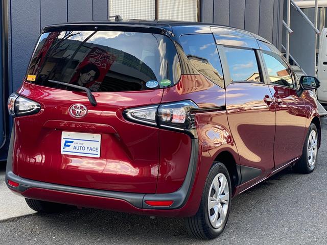 シエンタ ファンベースＧ　セーフティセンス　両側パワースライドドア　純正フルセグナビ　バックカメラ　プッシュスタート　スマートキー　全国一年保証（6枚目）