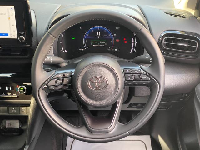 ヤリスクロス G セーフティセンス純正8インチディスプレイオーディオ HDMI Bluetooth Bカメラ ETC スマートキー プッシュスタート ステアリングリモコン クルーズコントロール ドラレコ 全国1年保証(23枚目)