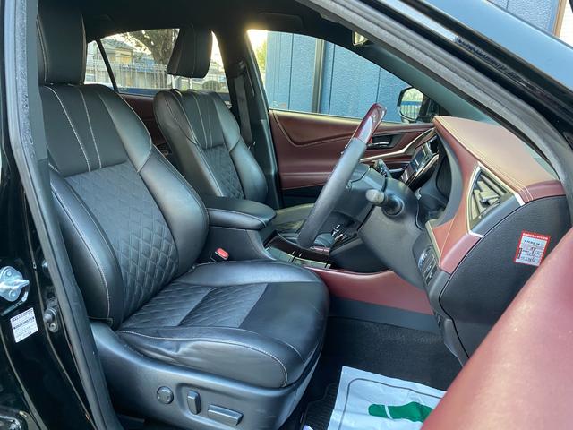 ハリアー プレミアム アルパイン9インチナビ フルセグTV バックカメラ ビルトインETC Bluetooth ステリモ オートクルーズ プッシュスタート スマートキー パワーバックドア LEDヘッドライト 全国1年保証(16枚目)