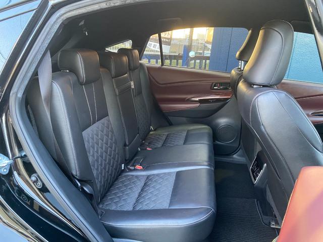 ハリアー プレミアム アルパイン9インチナビ フルセグTV バックカメラ ビルトインETC Bluetooth ステリモ オートクルーズ プッシュスタート スマートキー パワーバックドア LEDヘッドライト 全国1年保証(17枚目)