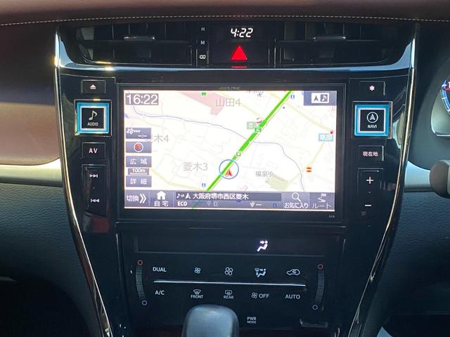 ハリアー プレミアム アルパイン9インチナビ フルセグTV バックカメラ ビルトインETC Bluetooth ステリモ オートクルーズ プッシュスタート スマートキー パワーバックドア LEDヘッドライト 全国1年保証(24枚目)