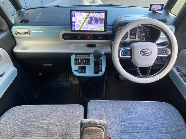 ムーヴキャンバス ストライプスＧターボ　ワンオーナー　純正１０インチナビ　パノラミックビュー　フルセグＴＶ　Ｂｌｕｅｔｏｏｔｈオーディオ　ＨＤＭＩ入力　両側パワースライド　シートヒーター　ＥＴＣ　オートクルーズ　ＬＥＤヘッド　全国１年保証（19枚目）