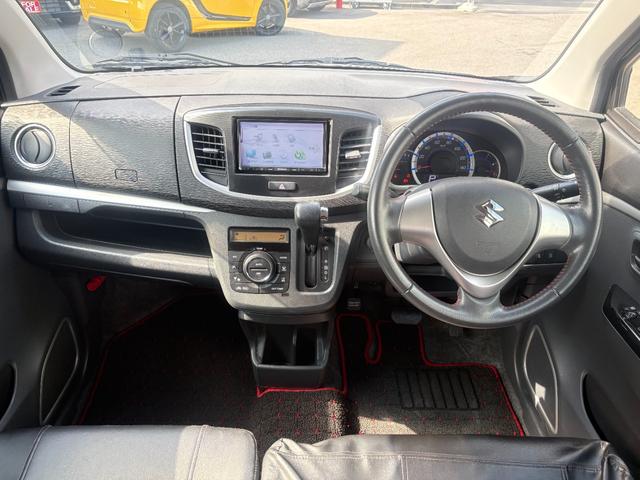 ワゴンR 20周年記念車 スマートキー プッシュスタート 社外ナビ バックカメラ HIDヘッドライト シートヒーター ベンチシート 純正15インチアルミホイール アイドリングストップ(17枚目)