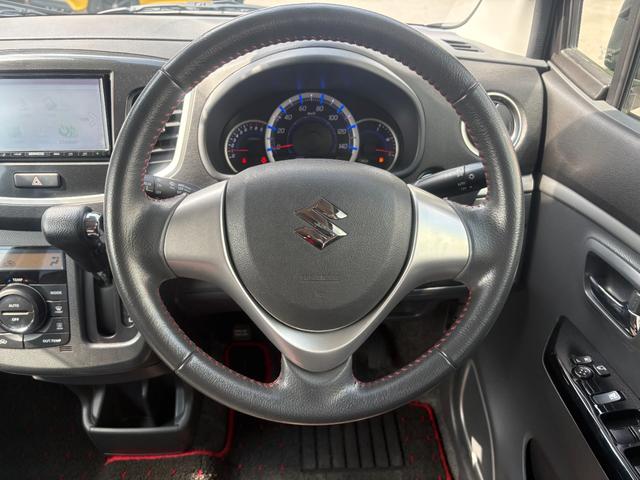 ワゴンR 20周年記念車 スマートキー プッシュスタート 社外ナビ バックカメラ HIDヘッドライト シートヒーター ベンチシート 純正15インチアルミホイール アイドリングストップ(20枚目)