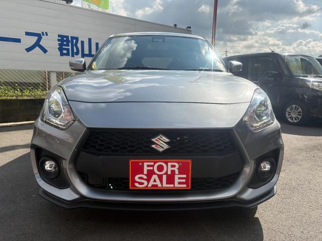 スイフトスポーツ ベースグレード 6MT 走行距離8910キロ LEDヘッドライト スマートキー シートヒーター Bluetooth フルセグ DVD(4枚目)