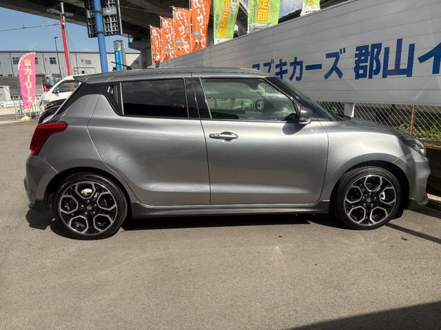 スイフトスポーツ ベースグレード 6MT 走行距離8910キロ LEDヘッドライト スマートキー シートヒーター Bluetooth フルセグ DVD(18枚目)