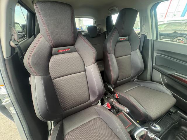 スイフトスポーツ ベースグレード 6MT 走行距離8910キロ LEDヘッドライト スマートキー シートヒーター Bluetooth フルセグ DVD(19枚目)