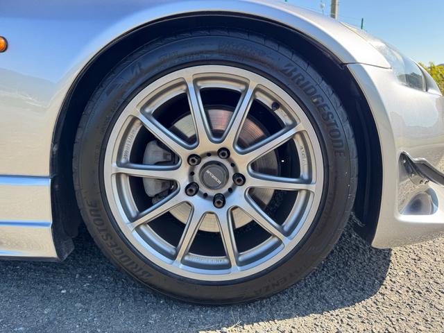 S2000 ベースグレード カーボンルーフ カーボンボンネット エアロパーツ VOLTEXウィング クワンタム車高調 5ZIGENマフラー ロールゲージ レカロシート 無限追加メーター アルパインオーディオ(21枚目)