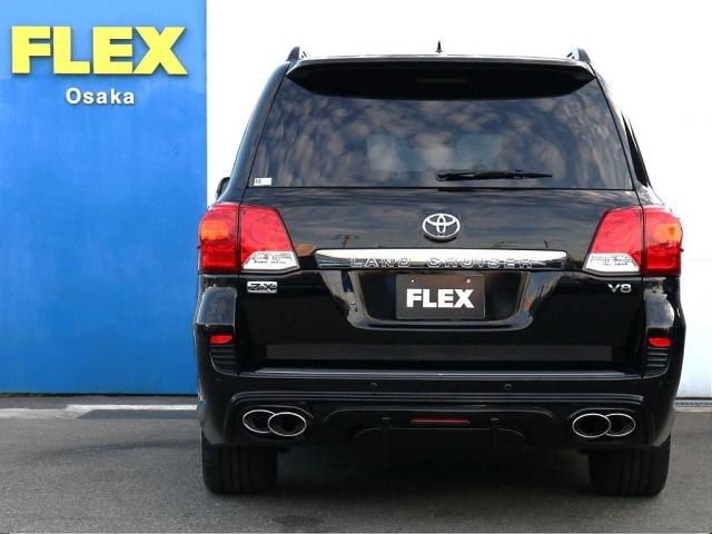 ランドクルーザー ZX MODELLISTA フロントスポイラー 20インチAW ブラック塗装 WALD製4本出しマフラー リアバンパー リヤルーフスポイラー MAXTREK製タイヤ車検残R9年3月 ベージュ本革PWシート(11枚目)