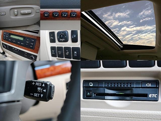 ランドクルーザー ZX MODELLISTA フロントスポイラー 20インチAW ブラック塗装 WALD製4本出しマフラー リアバンパー リヤルーフスポイラー MAXTREK製タイヤ車検残R9年3月 ベージュ本革PWシート(20枚目)