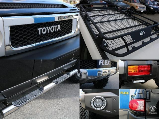 FJクルーザー オフロードパッケージ オフロードパッケージ 新品2インチリフトアップコイル 新品バックランプ移設 ハマジオランダーMTタイヤ JAOSフロントキット JAOSサイドステップポリッシュ ビルシュタインショック(19枚目)