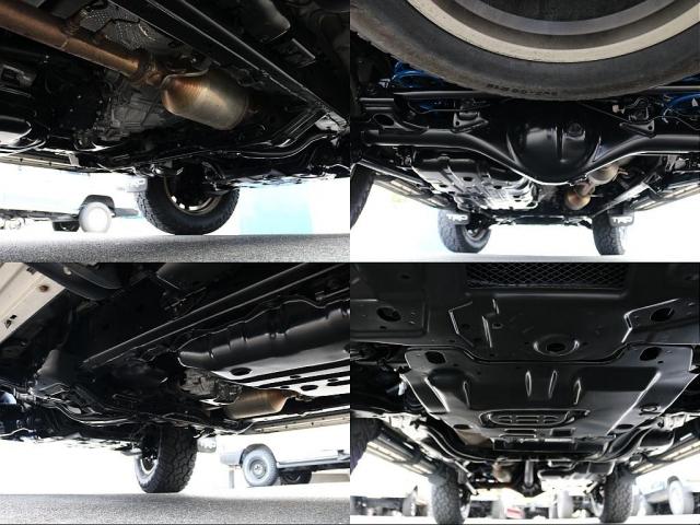 ランドクルーザープラド TX Lパッケージ・ブラックエディション ディーゼル車5人乗り サンルーフ ETC2.0 専用スカッフプレート TRDマッドガード FLEXオリジナル2インチリフトアップコイル ヨコハマジオランダーX-ATタイヤ ブラックエディション(18枚目)