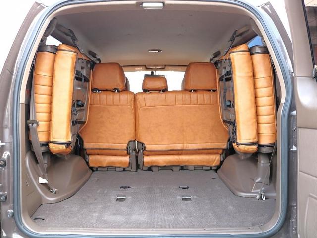 ランドクルーザープラド TXリミテッド ライトコーヒー全塗装済 ナロー換装 オレンジサイドマーカー YOKOHAMAジオランダーX-ATタイヤ DEANコロラドAW クラシックキャメルシートカバー LEDテールランプ リアヒーター ETC(10枚目)