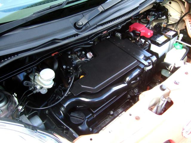 モコ E 禁煙1オーナー車 22系最終型 無事故 実走行 タイベルチェーン ベンチシート フルフラット テレビ ナビ CD DVD再生機能 スマートキー ETC ブレーキアシスト ABS バッテリー新品交換渡し(16枚目)