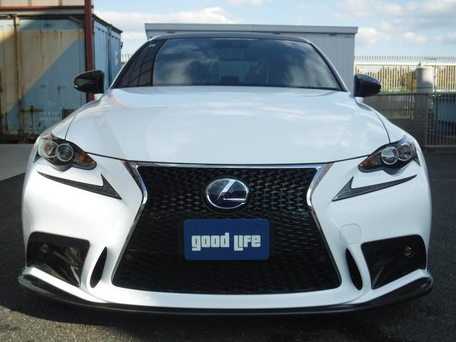 ＩＳ ３００ｈ　ＦスポーツＸライン　／ハイブリット／バックカメラ／ＥＴＣ／トムスマフラー／クルーズコントロール／シートヒーター／シートエアコン／シートメモリー／ルーフラッピング／ローダウン／パワーシート／（3枚目）