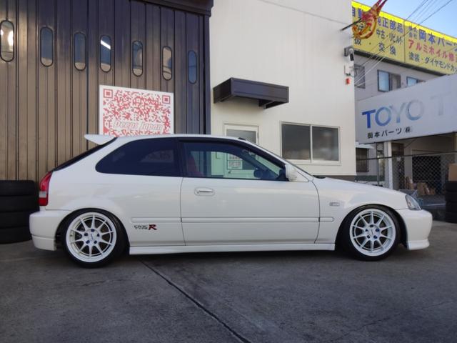 EK9 タイプRエンケイアルミテインFLEXZイクリプスナビ(9枚目)