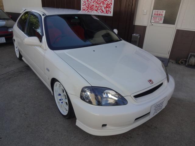 EK9 タイプRエンケイアルミテインFLEXZイクリプスナビ(10枚目)