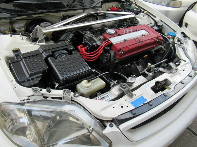 ウルトラレーシング フロントタワーバー TW2339 ボディ 補強 HONDA シビック EG6 91/09〜95/09