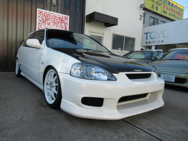 シビックEK4 後期バンパー EK9 タイプR スポイラー付き | stamayk.sch.id