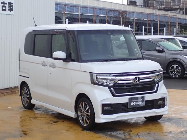 N-BOXカスタム L 純正ナビ フルセグ Rカメラ ETC(8枚目)